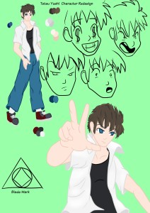 Tetsu Character Design