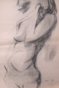 Nude in Charcoal #8