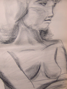 Nude In Charcoal #7