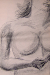 Nude in Charcoal #2